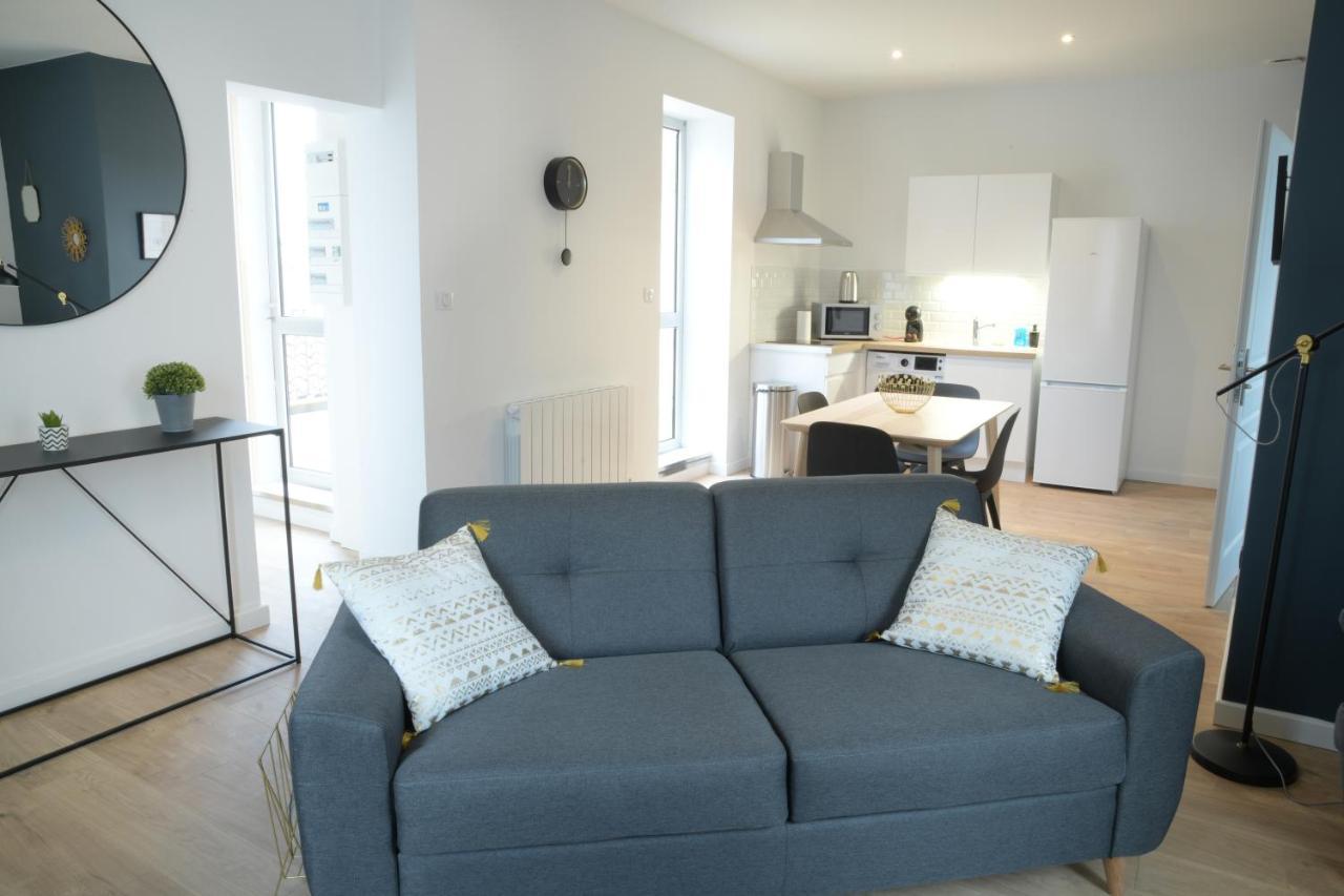 T2 De 55M2 Avec Toit Terrasse, Hyper Centre, Wifi, Draps, Savons Et Serviettes Fournis Cognac Kamer foto