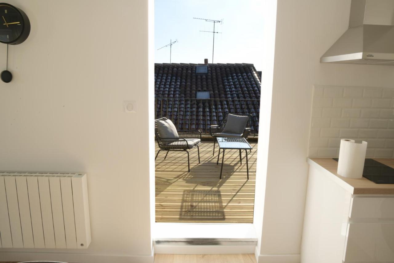 T2 De 55M2 Avec Toit Terrasse, Hyper Centre, Wifi, Draps, Savons Et Serviettes Fournis Cognac Buitenkant foto