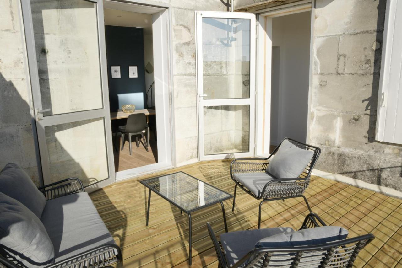 T2 De 55M2 Avec Toit Terrasse, Hyper Centre, Wifi, Draps, Savons Et Serviettes Fournis Cognac Buitenkant foto